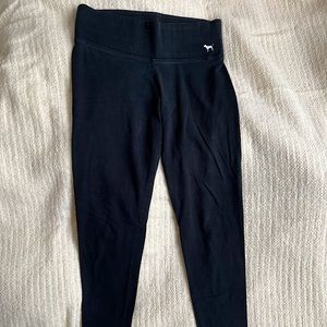 PINK Cotton Yoga Pants SMALL